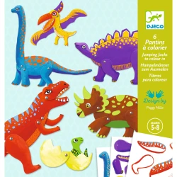 Papierfiguren Dinosaurier