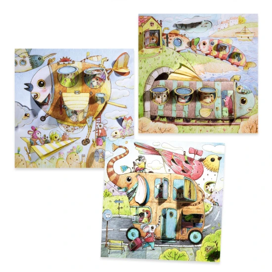 Malbücher mit einer überraschenden Malov-Reise