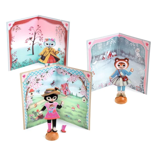 Collage: 3 Kätzchen verkleiden