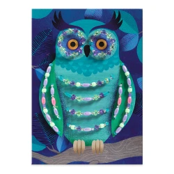 Perlen auf pelzige Drähte fädeln – Erleuchte die Nacht