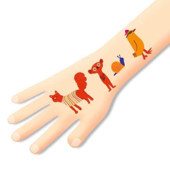 Lustige Tier-Tattoos