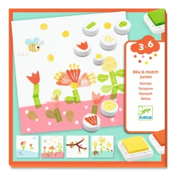 Kreatives Stempelset Blumen