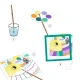 Djeco Malen mit Wasserfarben Magischer Garten Set