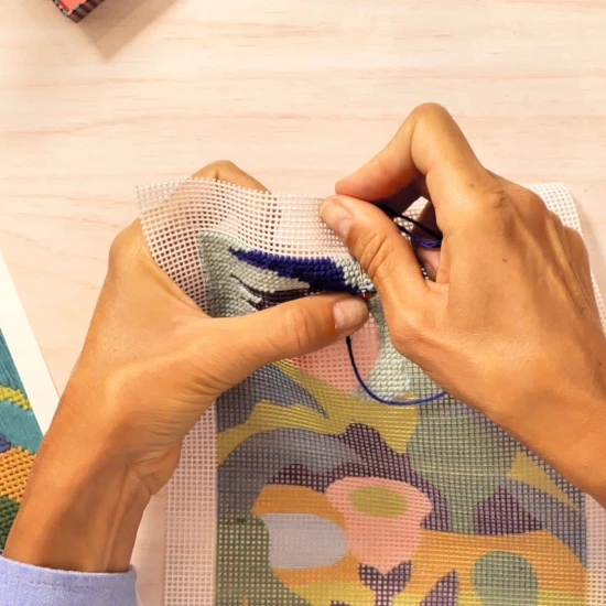 Stickerei auf Leinwand Atelier 65 Djeco