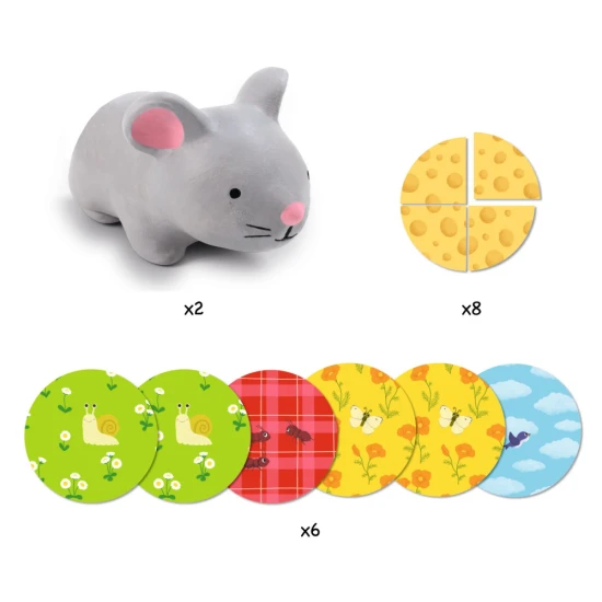 Brettspiel für die Kleinsten. Ein kleines Glücksspiel