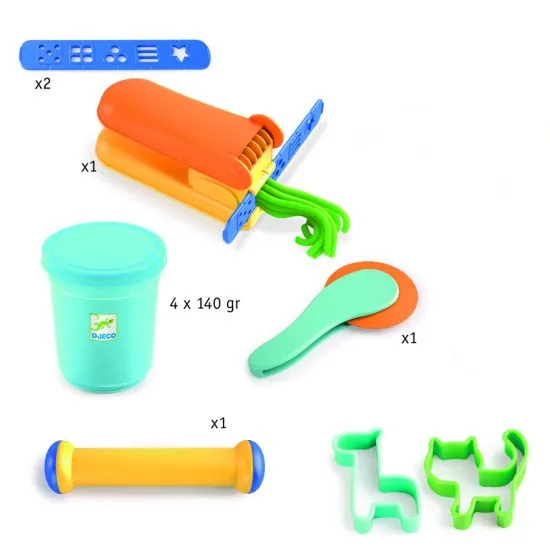 Plastilin mit Ausstechern