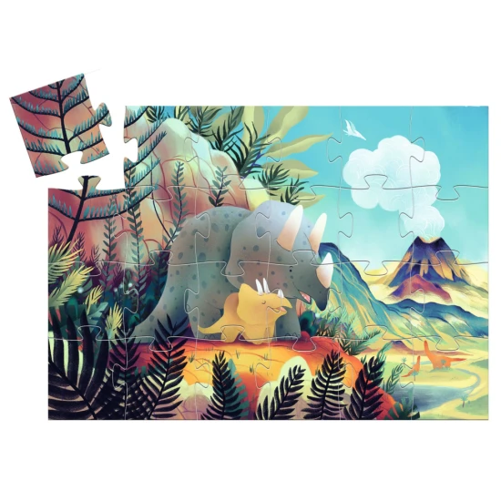 Dinosaurier-Puzzle, 24-teilig