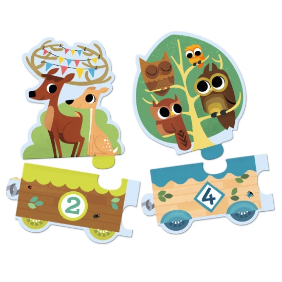 Puzzle Ich zähle 20 Teile