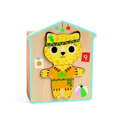 Steckpuzzle Katzen