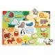 Holzpuzzle: Tiere der Welt