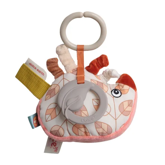 Hängendes sensorisches Spielzeug mit Igel-Beißring zur Entwicklung der Sinne Dolce