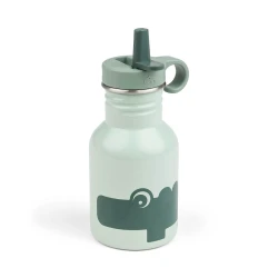 Edelstahlflasche Croco grün 350 ml