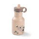 Done by Deer Edelstahlflasche Tiny farm rosa 350 ml