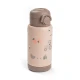 Done by Deer Isolierflasche mit Strohhalm Tiny farm rosa 340 ml