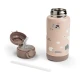 Done by Deer Isolierflasche mit Strohhalm Tiny farm rosa 340 ml