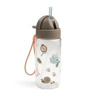 Trinkflasche mit Strohhalm Tiny trails sand 350 ml
