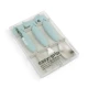 Done by Deer Easy-grip Besteckset Deer friends blau