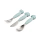 Done by Deer Easy-grip Besteckset Deer friends blau