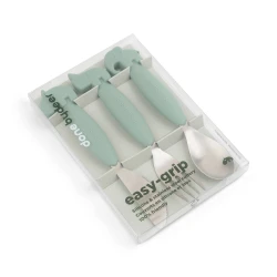 Easy-grip Besteckset Deer friends grün
