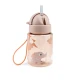 Done by Deer Snack-Set mit Trinkflasche Playground rosa