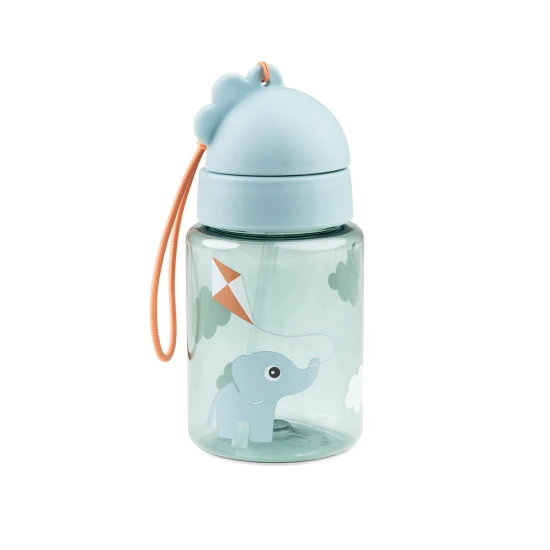 Done by Deer Snack-Set mit Trinkflasche Playground blau