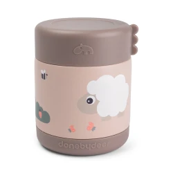 Speisethermobehälter Tiny farm rosa 300 ml
