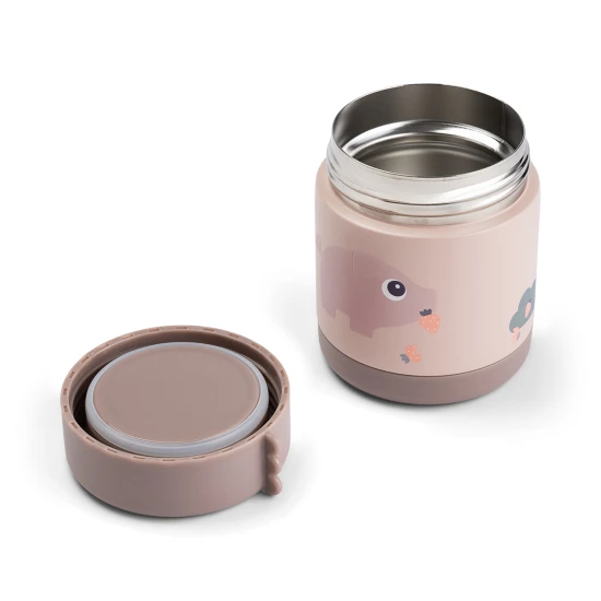 Done by Deer Speisethermobehälter Tiny farm rosa 300 ml