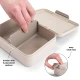 Done by Deer Snackbox mit Fach Celebration sand