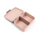 Done by Deer Snackbox mit Fach Tiny farm rosa