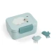 Done by Deer Kleine Snackbox mit Spießen Tiny farm blau