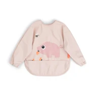 Ärmellätzchen mit Tasche Tiny farm rosa