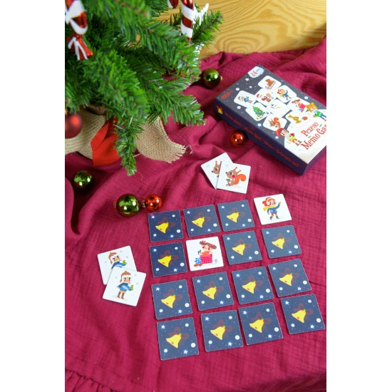 Kinder-Memory-Spiel mit Weihnachtsthema