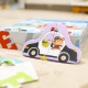 Erstes Puzzle „Transport 6-in-1“ – Kinderpuzzles mit Tieren und Fahrzeugen