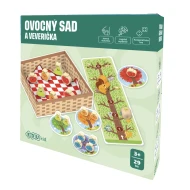 Fruchtgarten-Spiel mit Eichhörnchen - Lernspielzeug für Kinder