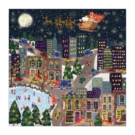 Puzzle Weihnachtsstadt Presentville 500 Teile – Galison CHB8361