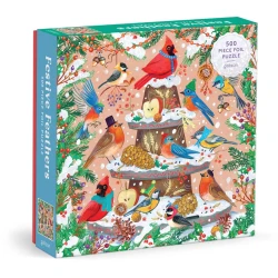 Puzzle Wintervögel 500 Teile