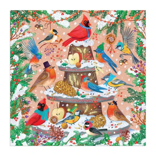Puzzle Wintervögel 500 Teile Puzzle Wintervögel 500 Teile – Galison CHB8557