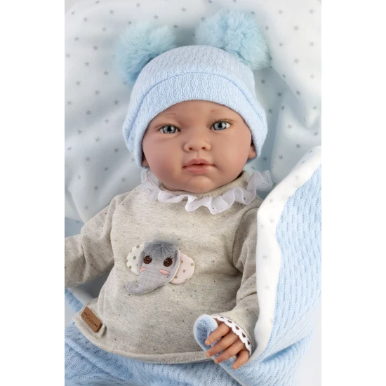 Guca Gewichtete Babypuppe Marc mit Geräuschen 42 cm Guca Gewichtete Babypuppe Marc mit Geräuschen 42 cm