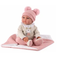 Guca Gewichtete Babypuppe Nerea mit Geräuschen 42 cm