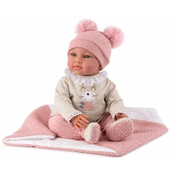 Guca Gewichtete Babypuppe Nerea mit Geräuschen 42 cm