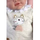 Guca Gewichtete Babypuppe Nerea mit Geräuschen 42 cm Guca Gewichtete Babypuppe Nerea mit Geräuschen 42 cm