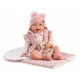 Guca Gewichtete Babypuppe Olivie mit Geräuschen 42 cm