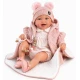 Guca Gewichtete Babypuppe Olivie mit Geräuschen 42 cm