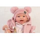 Guca Gewichtete Babypuppe Olivie mit Geräuschen 42 cm