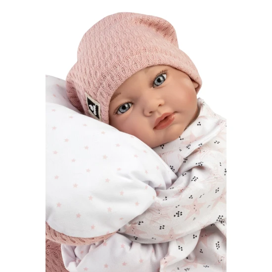Guca Gewichtete Babypuppe Ada mit Geräuschen 42 cm