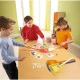 Brettspiel Pác Kleines Einmaleins bis 100 - Kinder lernen das Einmaleins und verbessern ihre Konzentration, während sie ein lustiges Spiel mit Fliegen spielen.