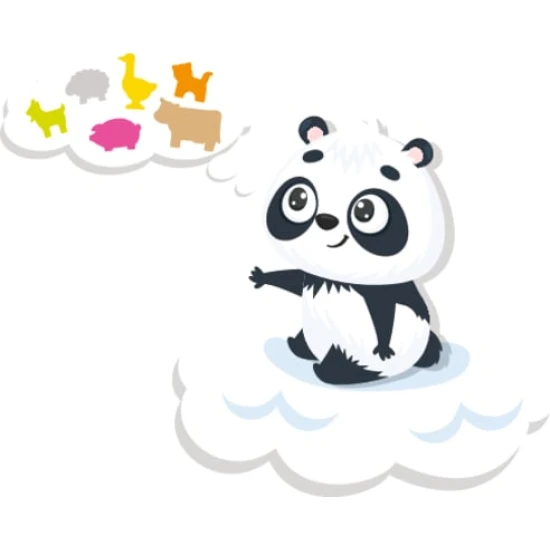 Logic! Games Bao in Wolkenland Haba – Logikspiel für Kinder ab 3 Jahren