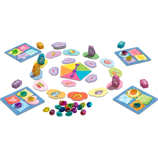 Set aus 9 Spielen Magisches Einhorn Haba – Gesellschaftsspiele für Kinder ab 3 Jahren