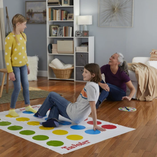 twister unterhaltsames spiel fuer kinder und erwachsene
