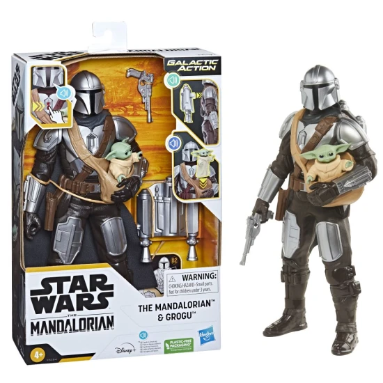 Star Wars Mandalorian und Grogu Figur 30 cm Hasbro Star Wars Mandalorian und Grogu Figur 30 cm